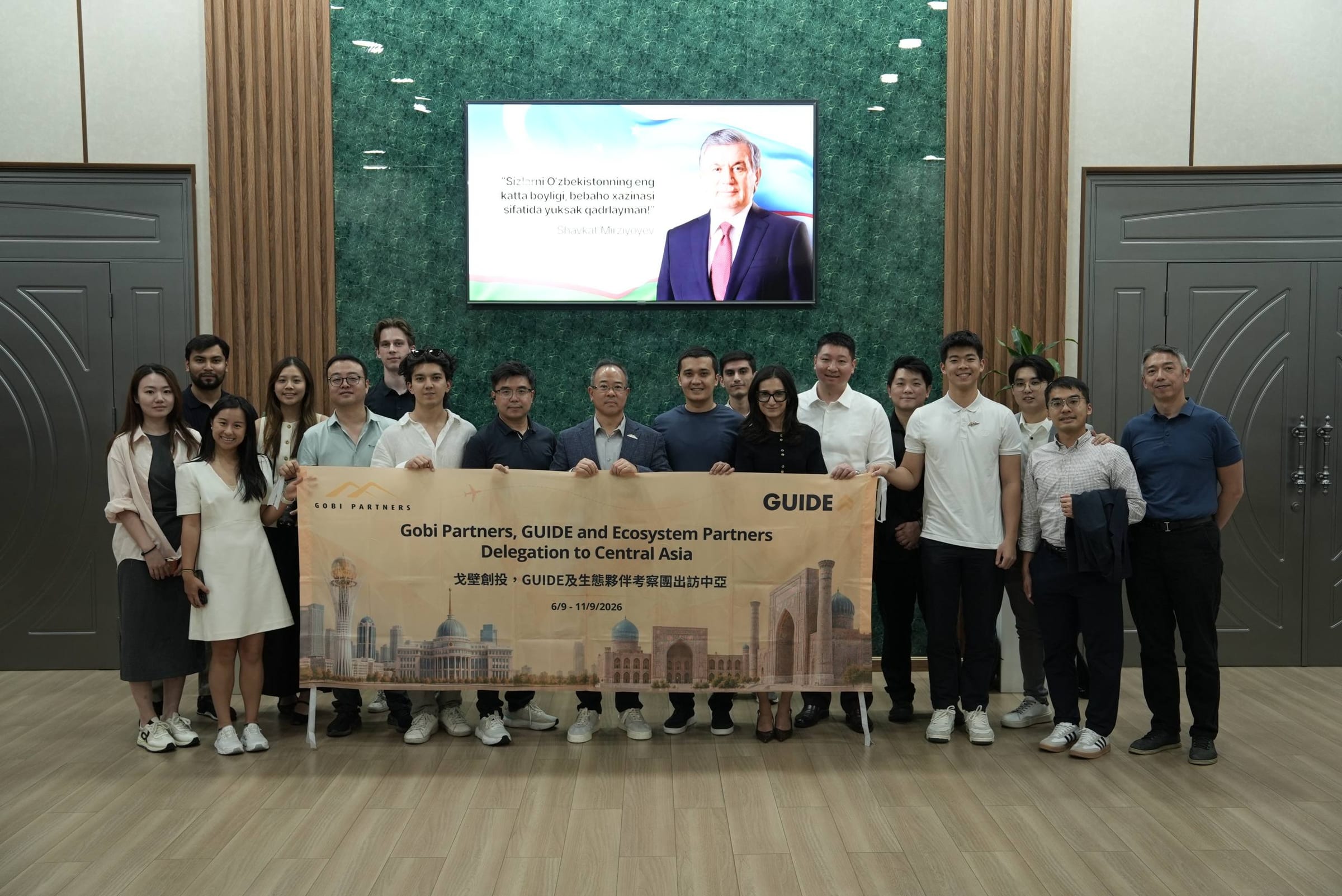 Gobi Partners venchur fondi Yoshlar ishlari agentligida